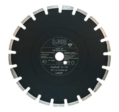  Алмазный диск по асфальту D.BOR Asphalt S-10 300x3,0x30/25,4